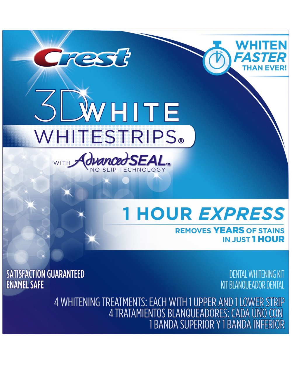 Miếng dán tẩy trắng răng Crest 3D White có an toàn